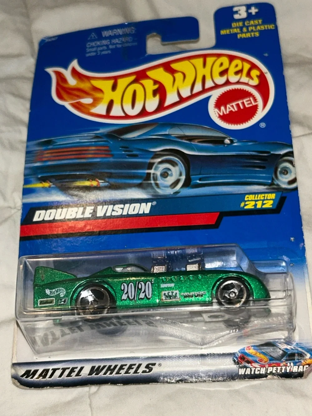 Hot Wheels, Double Vision, 1999, Green Car, #212